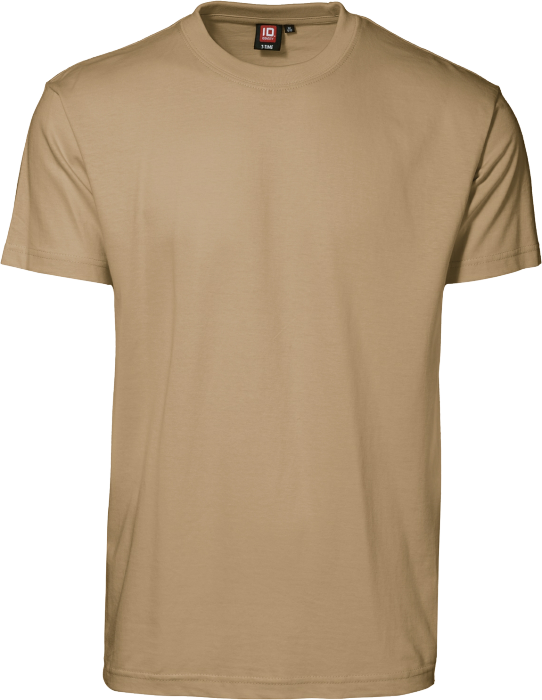 ID - Cotton T-Time T-Shirt Adults - Sand
