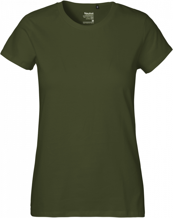 Neutral - Organic Cotton T-Shirt Women - Military