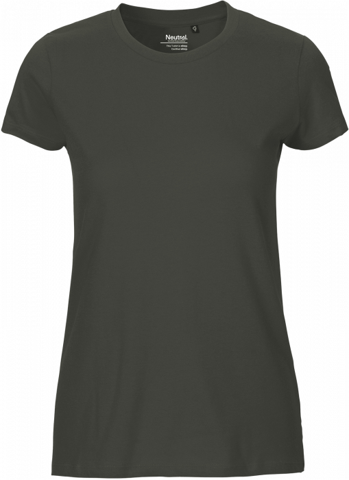 Neutral - Organic Fit T-Shirt Women - Charcoal